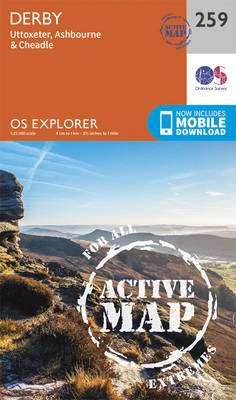 Derby, Uttoxeter, Ashbourne and Cheadle -  Ordnance Survey