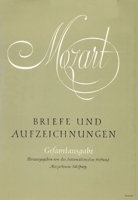 Briefe und Aufzeichnungen / Briefe und Aufzeichnungen - Wolfgang A Mozart