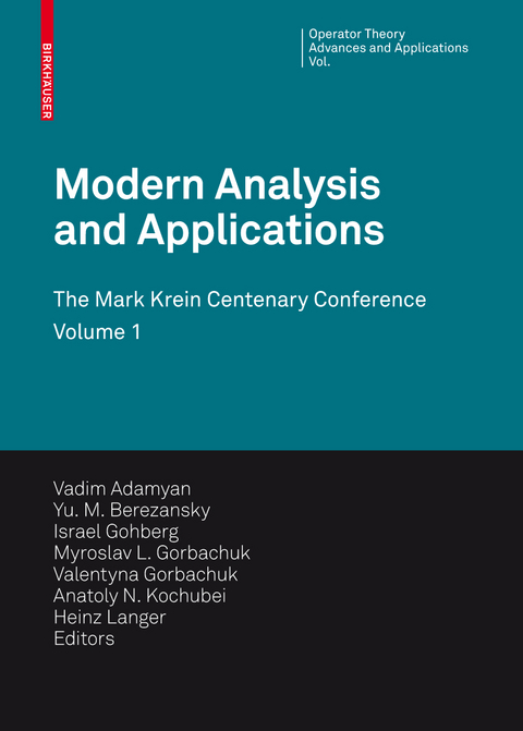 Modern Analysis and Applications - 