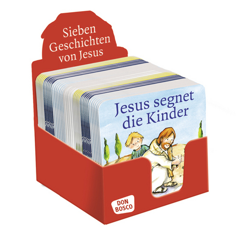 Kinder begegnen Jesus - Thekendisplay (7 Bände zu je 7 Exemplaren) - Susanne Brandt, Klaus-Uwe Nommensen