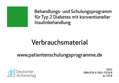 Konventionelle Insulintherapie - Verbrauchsmaterial - Monika Grüßer, Viktor Jörgens