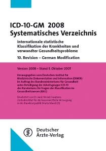 ICD-10-GM 2008 Systematisches Verzeichnis - 