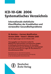 ICD-10-GM 2006 Systematisches Verzeichnis