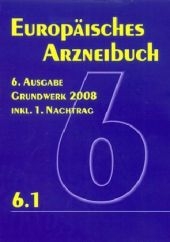Europäisches Arzneibuch 6. Ausgabe 2008 inkl. Nachtrag 6.1 CD-ROM