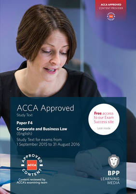 ACCA F4 Corporate and Business Law (English) -  BPP Learning Media