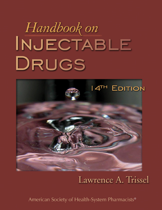 Handbook on Injectable Drugs - Lawrence A Trissel