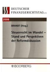 Steuerrecht im Wandel - Jürgen Brandt