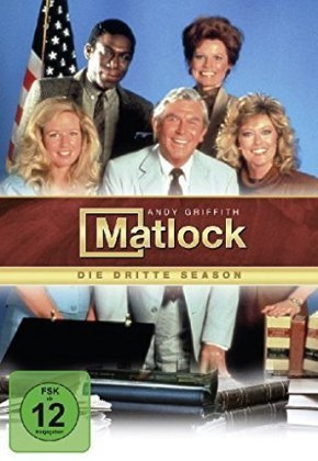 Matlock. Season.3, 5 DVDs