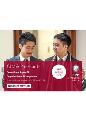 CIMA E1 Organisational Management -  BPP Learning Media