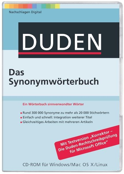 Duden - Das Synonymwörterbuch