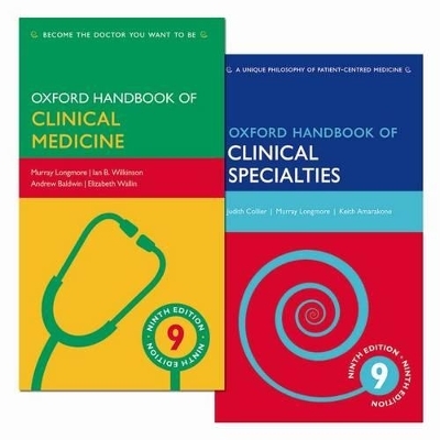 Pack of Oxford Handbooks of Clinical Medicine and of Clinical Specialties - Murray Longmore, Ian Wilkinson, Andrew Baldwin, Elizabeth Wallin, Judith Collier