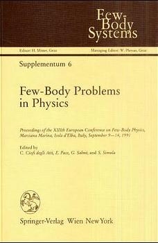 Few-Body Problems in Physics - 