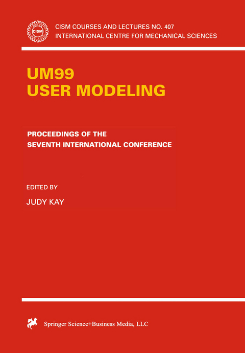 UM99 User Modeling - 