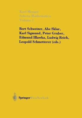 Selecta Mathematica - Karl Menger