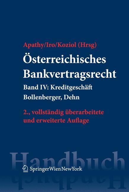 Österreichisches Bankvertragsrecht - 