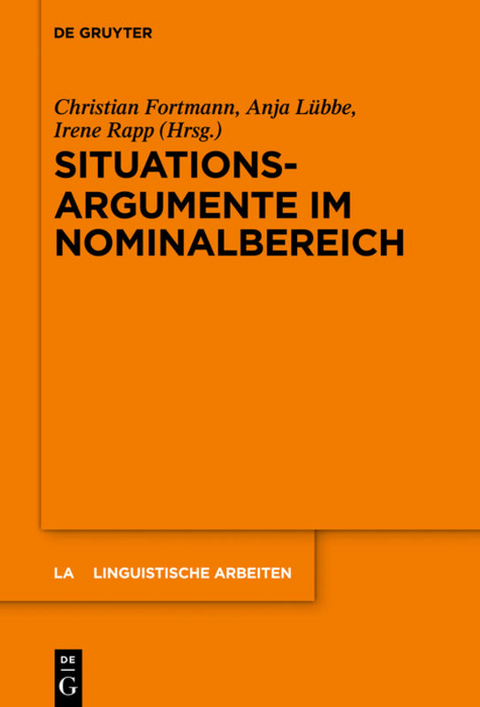 Situationsargumente im Nominalbereich - 