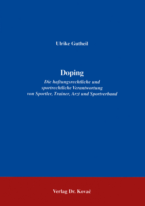 Doping - Ulrike Gutheil