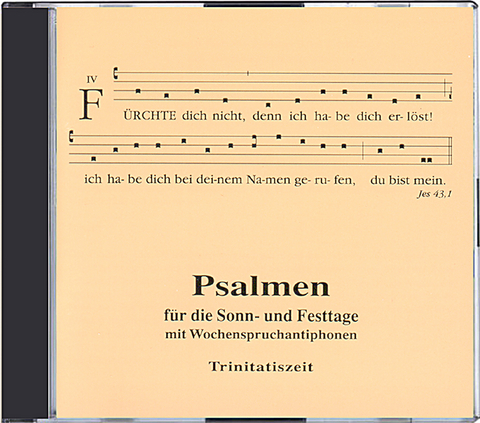 CD: Psalmen für die Sonn- und Festtage, mit Wochenspruchantiphonen - Godehard Joppich, Ludwig Thomas