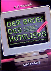 Der Brief des Hoteliers - Georg K Köberich