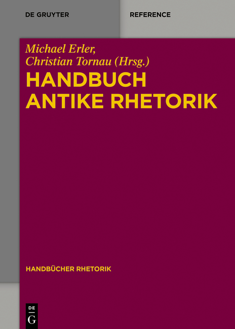 Handbuch Antike Rhetorik - 