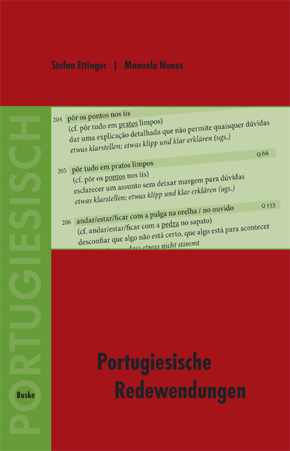 Portugiesische Redewendungen - Stefan Ettinger, Manuela Nunes