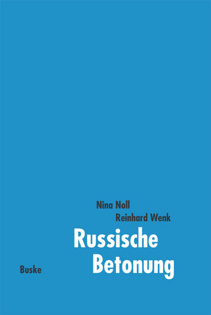 Russische Betonung - Nina Noll, Reinhard Wenk