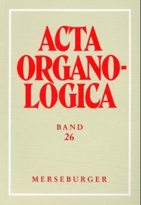 Acta Organologica - 