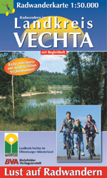 Radwanderkarte "Kreis Vechta"