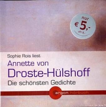 Die schönsten Gedichte, 1 Audio-CD - Annette von Droste-Hülshoff