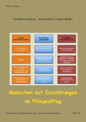 Menschen mit Essstörungen im Pflegealltag - Eva-Maria Keikert, Aneke Klein, Freyke Müller