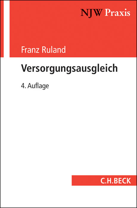 Versorgungsausgleich - Franz Ruland