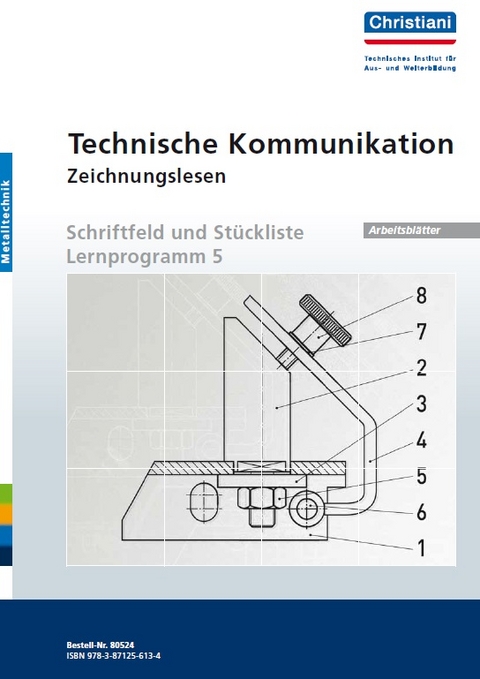 Technische Kommunikation - Zeichnungslesen