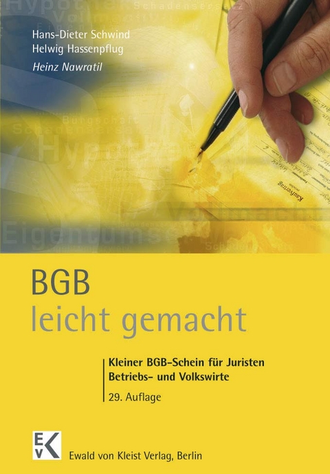 BGB leicht gemacht - Heinz Nawratil