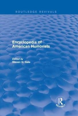 Encyclopedia of American Humorists - 