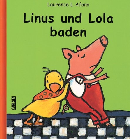 Linus und Lola baden - Laurence L Afano