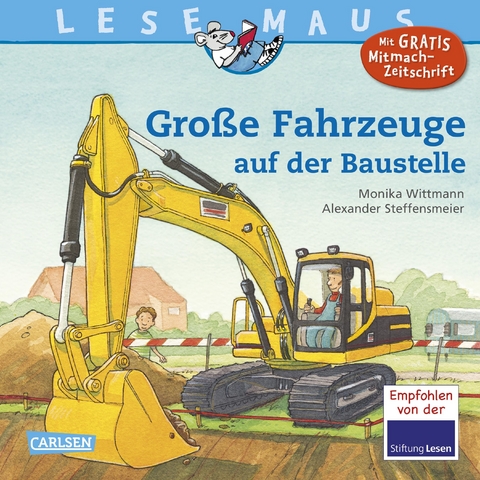 Große Fahrzeuge auf der Baustelle - Monika Wittmann