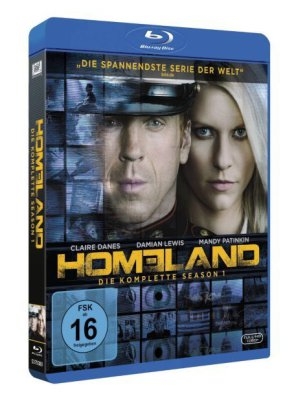 Homeland. Season.1, 3 Blu-rays
