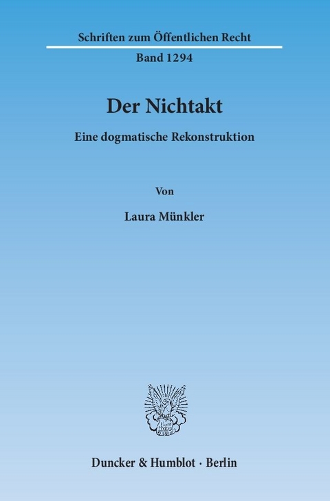 Der Nichtakt. - Laura Münkler