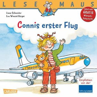 LESEMAUS, Band 91: Connis erster Flug - Liane Schneider