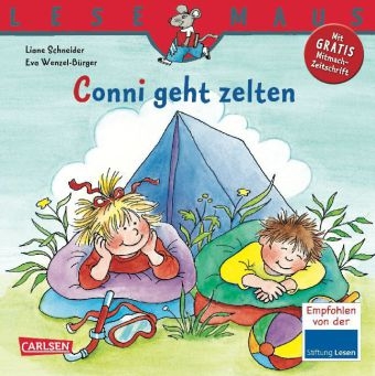 LESEMAUS, Band 84: Conni geht zelten - Liane Schneider