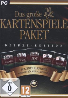 Das große Kartenspiele-Paket, 1 DVD-ROM (Deluxe-Edition)