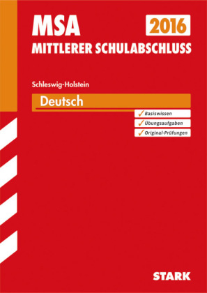 Mittlerer Schulabschluss Schleswig-Holstein - Deutsch - Marion von der Kammer, Margrit Deißner, Bettina Hoffmann