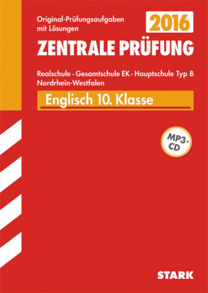 Zentrale Prüfung Realschule/Hauptschule Typ B NRW - Englisch mit CD - Martin Paeslack