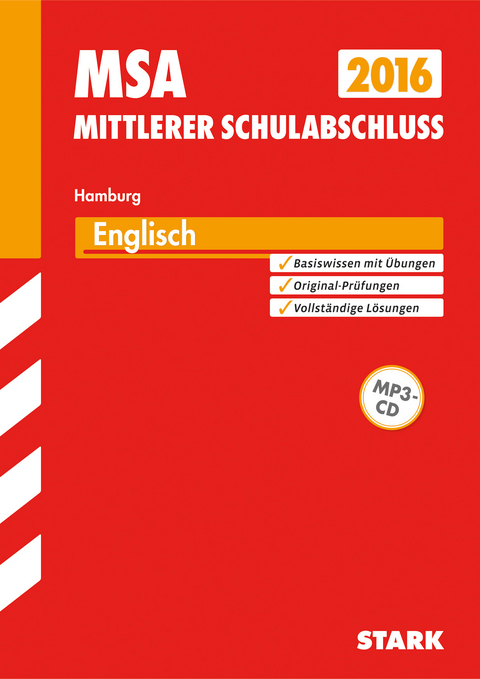 Mittlerer Schulabschluss Hamburg - Englisch, mit MP3-CD - Berend Wallace, Paul Jenkinson, Wencke Sockolowsky