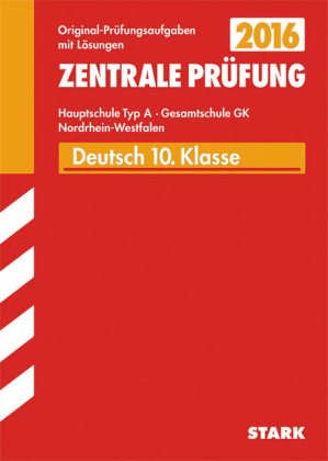 Zentrale Prüfung Hauptschule Typ A NRW - Deutsch - Frank Gerstenberg