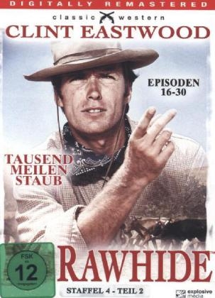 Rawhide - Tausend Meilen Staub. Staffel.4.2, 4 DVDs