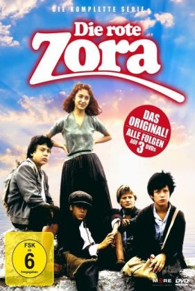 Die rote Zora - Die komplette Serie, 3 DVD-Video - 