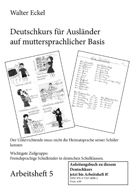 Deutschkurs für Ausländer auf muttersprachlicher Basis - Arbeitsheft 5 - Walter Eckel