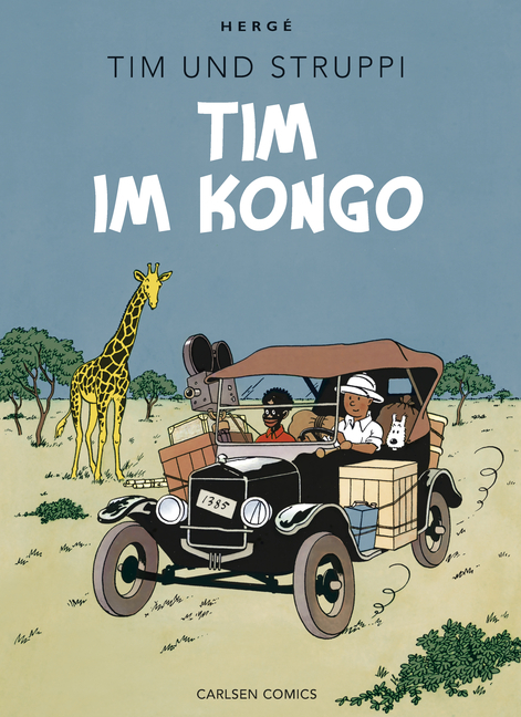 Tim & Struppi Farbfaksimile, Band 1: Tim im Kongo -  Hergé