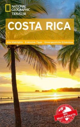 National Geographic Traveler Costa Rica mit Maxi-Faltkarte - Christopher P. Baker